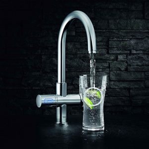 rubinetto con sistema Blue chilled & sparkling by Grohe