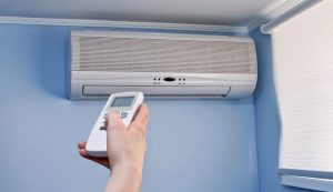 remote control and air conditioner