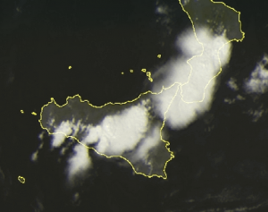 Temporali Calabria e Sicilia