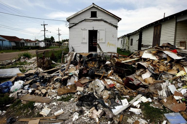 LaPresse/Zumapress New Orleans dopo il passaggio dell'uragano Katrina (2005)