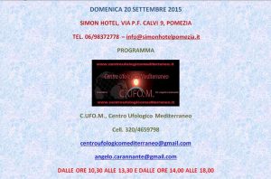 CONVEGNO POMEZIA 20.9.15