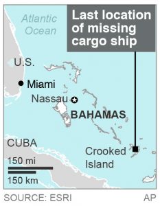 BAHAMAS MISSING SHIP
