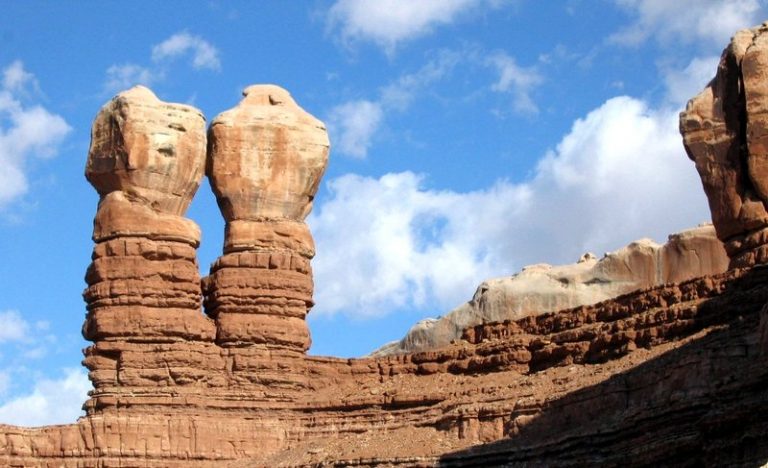 Navajo Twins Rock