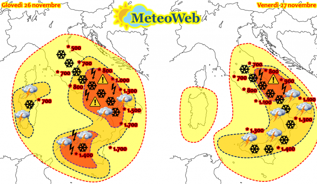 Allerta Meteo Sud Italia