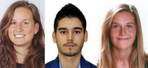 Claudia Collu, Valentino Demurtas e Sabrina Podda
