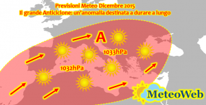 Previsioni Meteo Dicembre Anticiclone