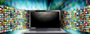 Internet Computer Laptop with Image Gallery