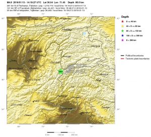 Terremoti Afghanistan