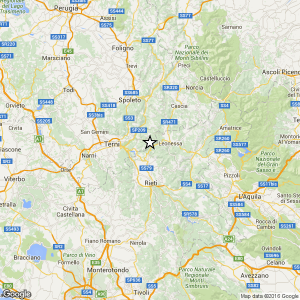 scossa Rieti