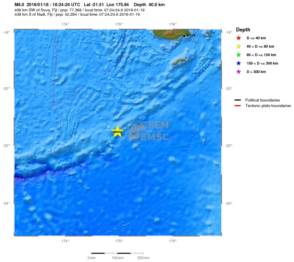 scossa Fiji