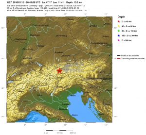 scossa Austria