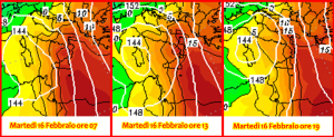Caldo Record Sud Italia Martedì 16 Febbraio 2016