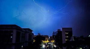 Roma cielo Fulminoso