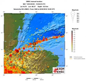 Terremoti America
