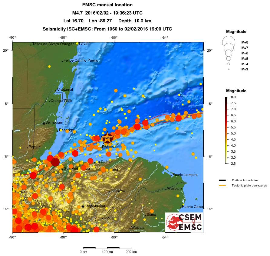 Terremoti America