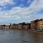 Pisa, il fiume Arno in piena [FOTO]