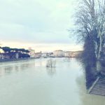 Pisa, il fiume Arno in piena [FOTO]