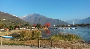 Il lago di Como stamattina