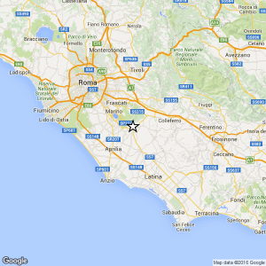 scossa Roma