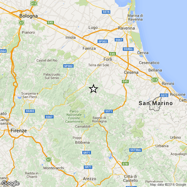 terremoto forlì cesena