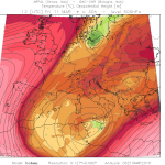 Allerta Meteo, le MAPPE del ciclone “Doris” in arrivo al Sud