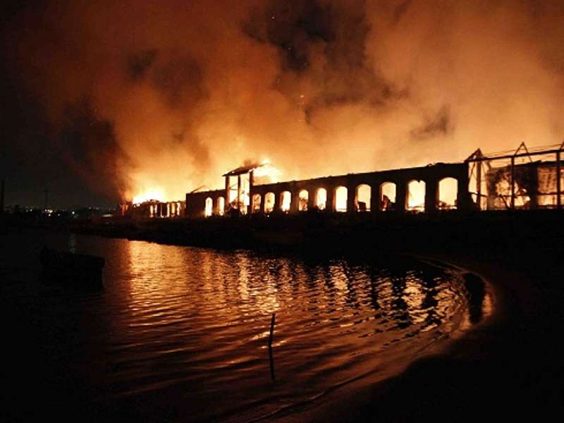 Città della Scienza incendio