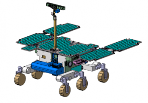 Il Modulo Rover predisposto per l’esplorazione della superficie di Marte