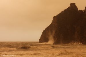 La nuvola di sabbia del 13 Gennaio 2009 sulle coste della Sicilia orientale