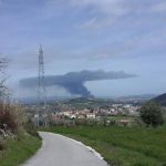 Incendio Italpannelli di Ancarano, ecco le FOTO della nube tossica in diretta