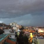 Forte temporale all’alba a Reggio Calabria [FOTO LIVE]