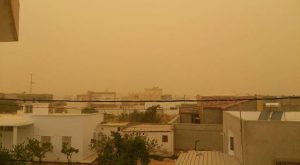 tempesta di sabbia ciclone Gaby a Sfax (4)