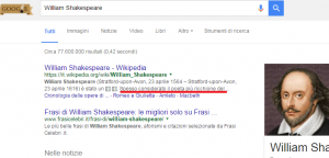 Copia  di William Shakespeare ricchione