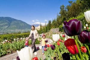 Famiglia ai Giardini di Sissi