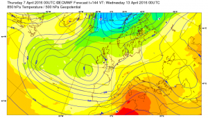 caldo 13 aprile