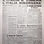 25 aprile 1945, le prime pagine dei giornali nel giorno della Liberazione [FOTO]