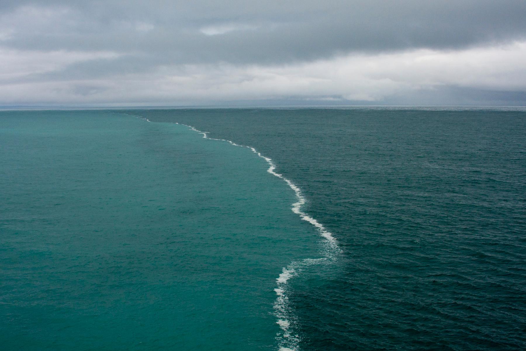 Golfo dell'Alaska: ecco i due mari che non si mescolano mai tra loro [FOTO]