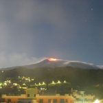 Etna, 3° parossismo della “Voragine” nella notte: evento spettacolare [FOTO]