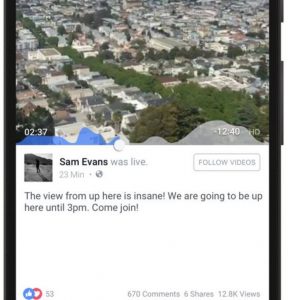 facebook live