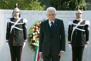 Sergio Mattarella in Friuli per il 40esimo anniversario del terremoto