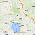 Forte terremoto al Centro Italia: paura tra Toscana e Umbria, magnitudo 4.1 [MAPPE e DATI INGV]