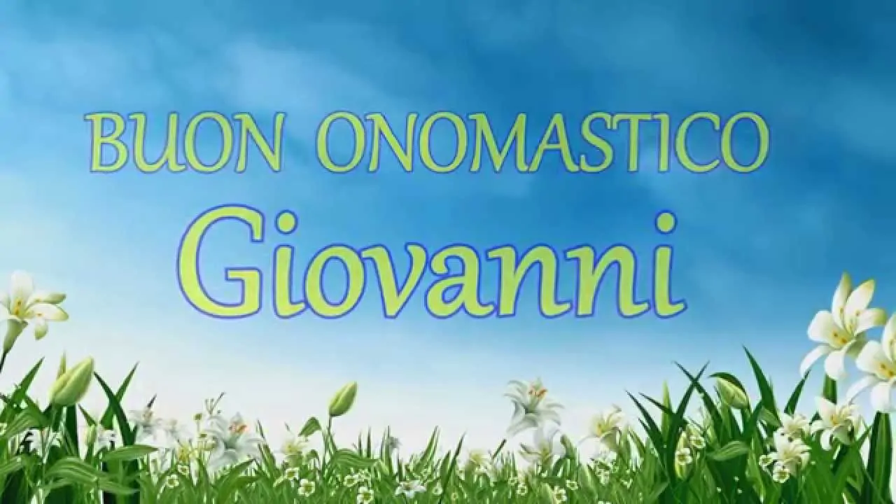 buon san giovanni 24 giugno