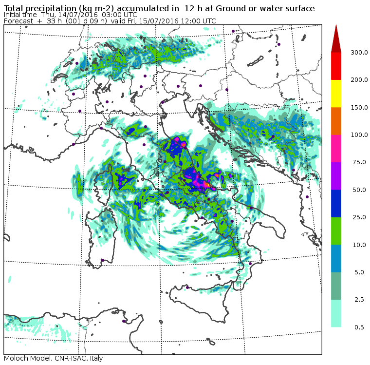 allerta meteo venerdì 15 luglio sud italia