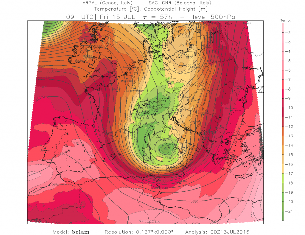 previsioni meteo luglio maltempo freddo