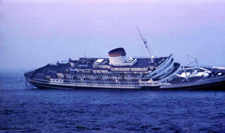 Il 25 luglio 1956 una tragedia nell’Atlantico: l’affondamento dell’Andrea Doria