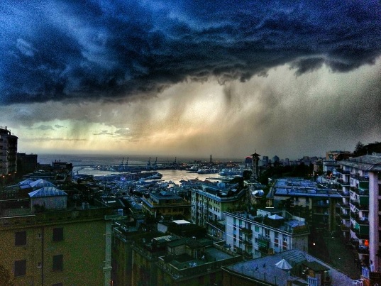 genova temporale maltempo