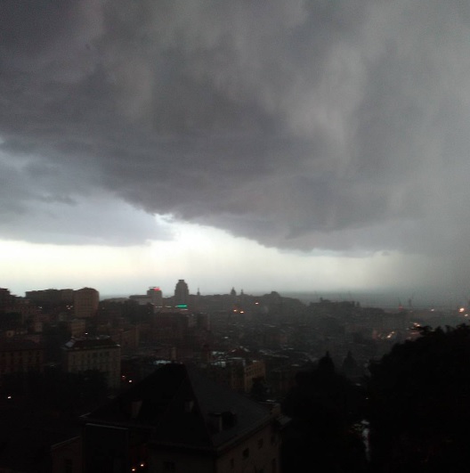genova temporale maltempo