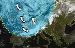 Allerta Meteo: il fronte freddo in arrivo sull'Italia