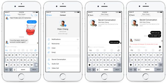 messenger crittografia