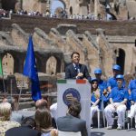 Presentazione dei lavori di restauro del Colosseo: “Una giornata importante, riguarda tutto il mondo” [GALLERY]
