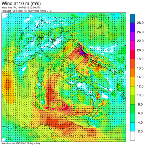 allerta meteo italia ciclone ulrike
